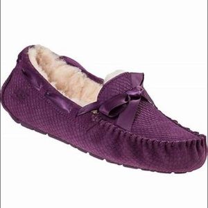 UGG Purple House Slippers